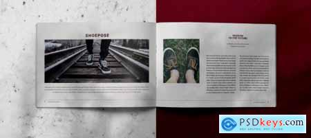 Fashioned Indesign Brochure Catalogue Template