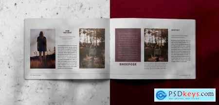 Fashioned Indesign Brochure Catalogue Template