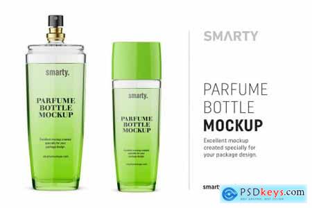 Parfume bottle mockup 4707450