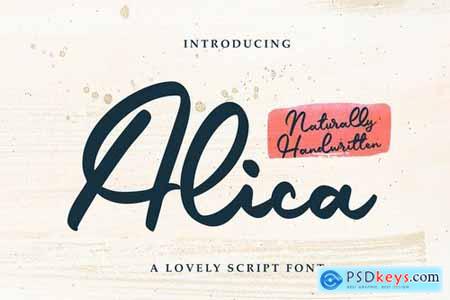 Alica - Script Font