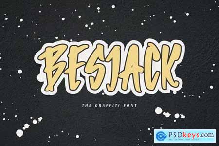 Besjack - The Graffiti Font