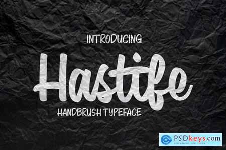 Hastife - Script Font