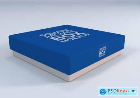 Download Square package box mockup » Free Download Photoshop Vector ...