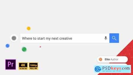 Web Search Logo Reveal Premiere Pro Template 26048058