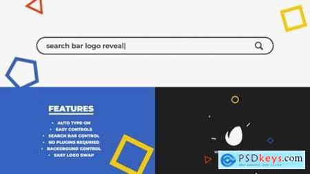 Search Bar Logo Reveal 25015508