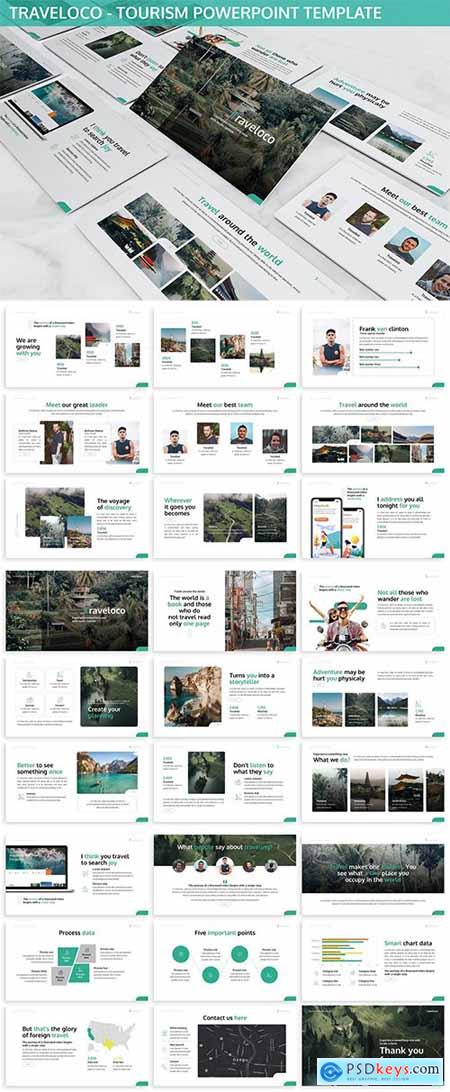 Traveloco - Tourism Powerpoint Template