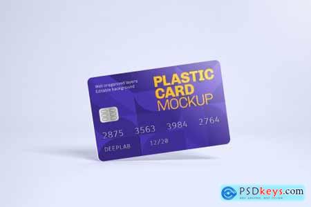Plastic Card Mockup Set - 21 styles 4430199