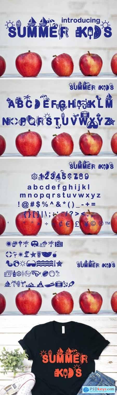 Summer Kids Font