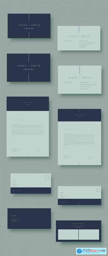 Business Collateral Stationery Set 337466809