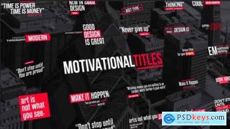 Titles Motivational FCPX & Apple Motion 26296848