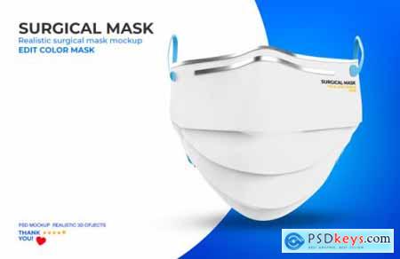 Surgical mask mockup 2