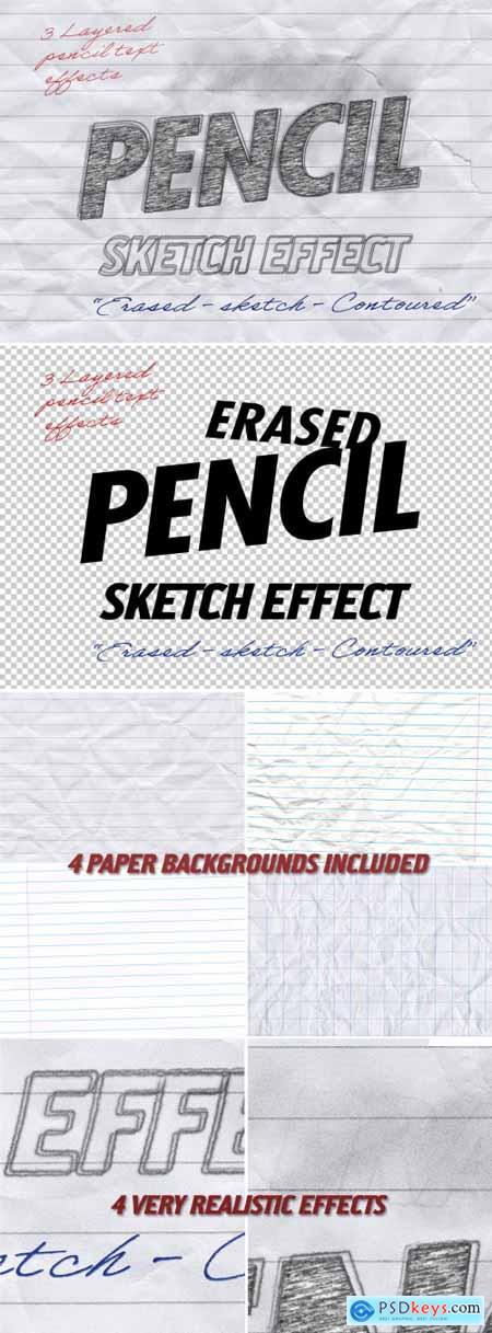 Download Pencil Drawing Styles Text Effect Mockup 337471009 Free Download Photoshop Vector Stock Image Via Torrent Zippyshare From Psdkeys Com