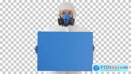 Male doctor wearing protective clothes Alpha Channel 26308694