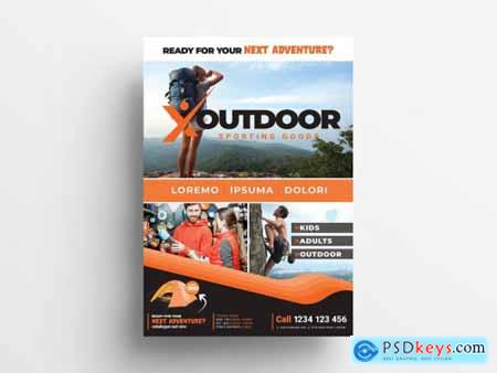 Orange and Brown Flyer Layout 329609986