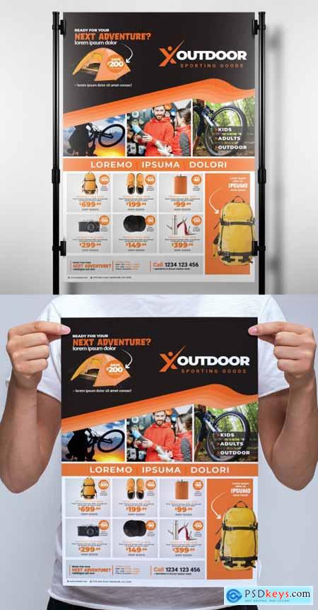 Orange and Brown Banner Layout 329609981