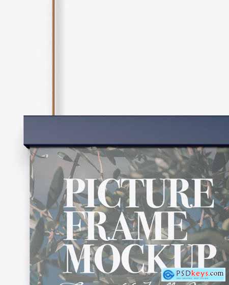 Glossy Picture Frame Mockup 56562