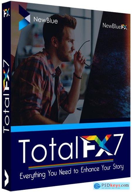 NewBlueFX TotalFX7 v6.0.200108 (x64) for Adobe AfterFX & Premiere Pro WIN