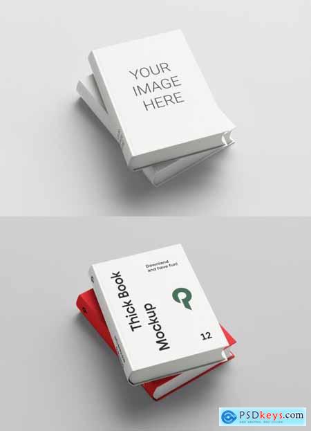 Two Stacked Books Mockup 332739626