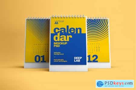 Desk Calendar Mockup Set - 23 styles 4342322