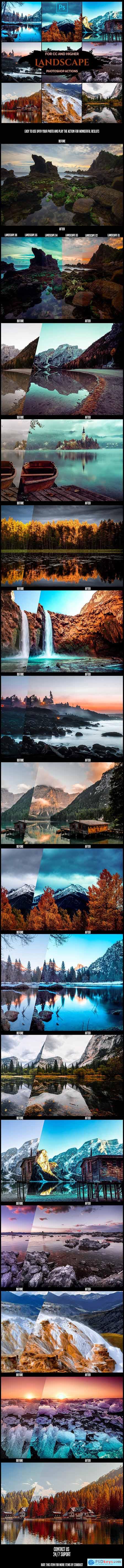 Landscape - Pro Photoshop Actions 26070745
