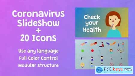 Coronavirus Slideshow Premiere Pro MOGRT 26390704