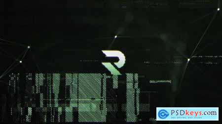 Connection Glitchy Logo Reveal 25955673
