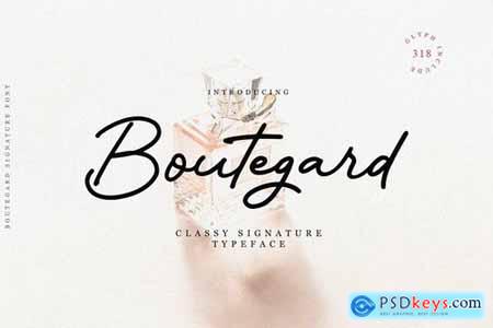 Boutegard Classy Signature Font