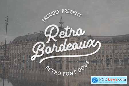 Retro Bordeaux Duos (PreLogo Design) 3453339