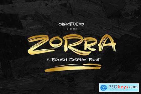 Zorra - Display Font 4502010