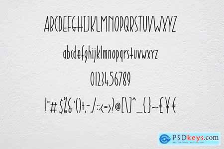 Woodland - Handwritten Typeface