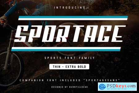 Sportage - Font Family