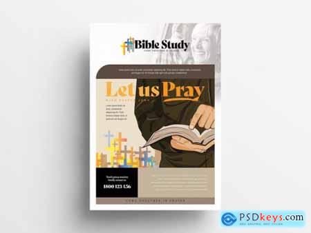 Bible Study Flyer Layout 338902451