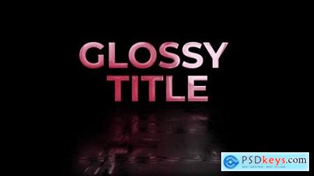 Glossy Title Reveal 26374080