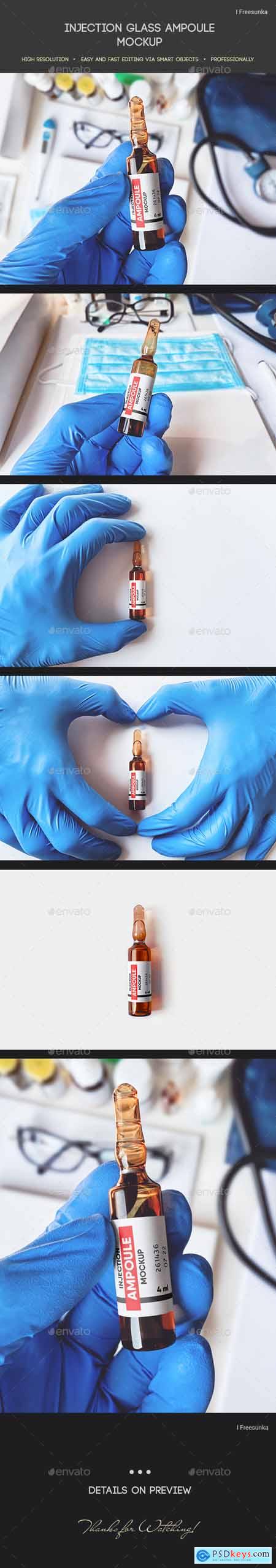 Injection Glass Ampoule Mockup 26238829