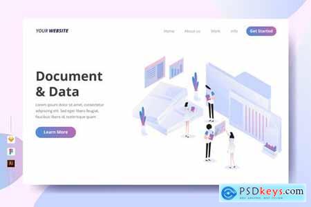 Document & Data - Landing Page