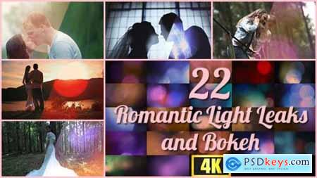 22 4K Romantic Light Leaks and Bokeh 21377660