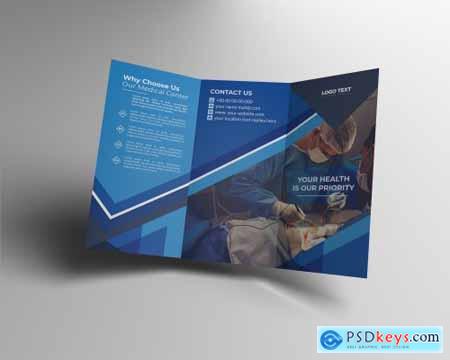 Corporate Medical Tri-Fold Brochure 4678569