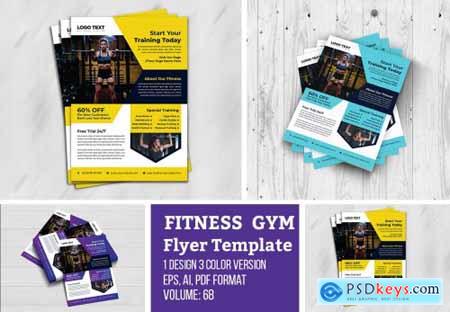 Fitness Gym Flyer Template 4691698