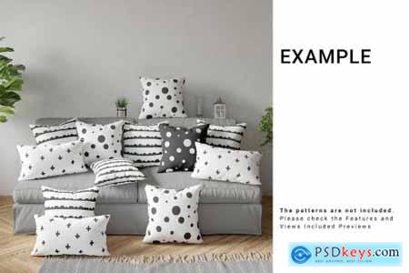 Throw Pillows Lumbar Pillows & Sofa 4373262