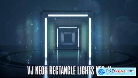VJ Neon Rectangle Lights Loops Ver2 4 Pack 24102561