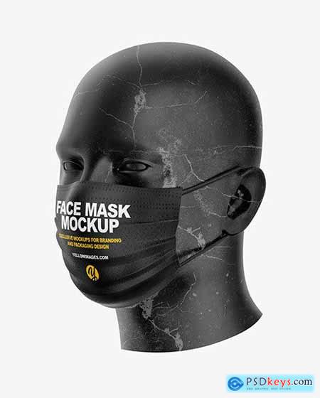Download Face Mask Mockup 55747 - Free PSD Mockups Smart Object and Templates to create Magazines, Books ...