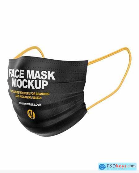 Download Free Face Mask Mockup 58783 Free Download Photoshop Vector Stock PSD Mockup Template