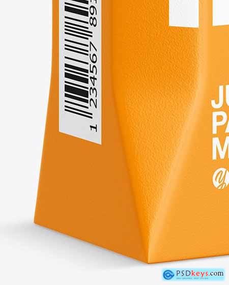Juice Carton Package Mockup 58794