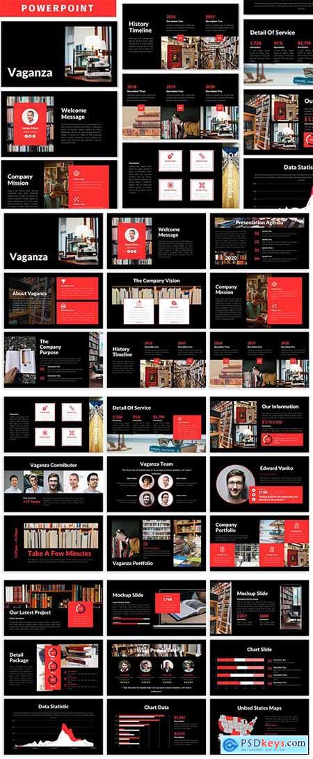 Vaganza - Business Powerpoint Template