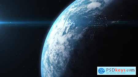 Futuristic Earth Rotation Animation 01 26352498
