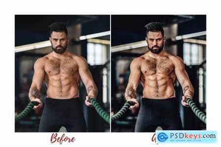 Mobile Lightroom Presets FITNESS 4820811