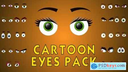 Cartoon Eyes Pack 25676073