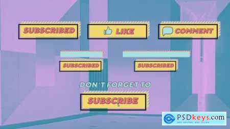 Pop Youtube Subscribe Pack 24884106