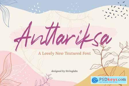 Anttariksa - Brush Script Font 4822198