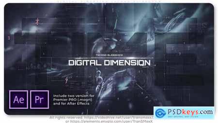 Digital Dimension Techno Slideshow 26363467